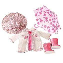 Gotz accessoires stapoppen 46-50 cm Regenset met paraplu