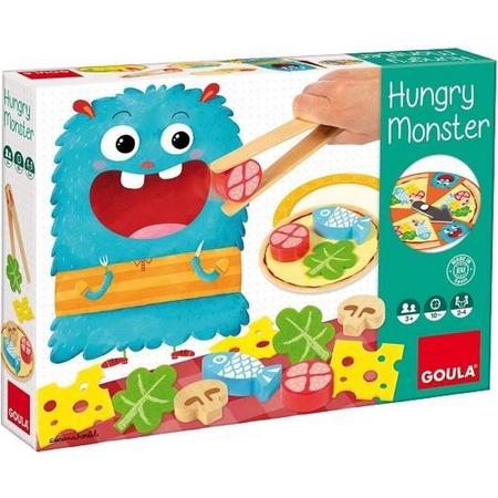Goula Kinderspel Hungry Monster Junior Hout/vilt 27-delig