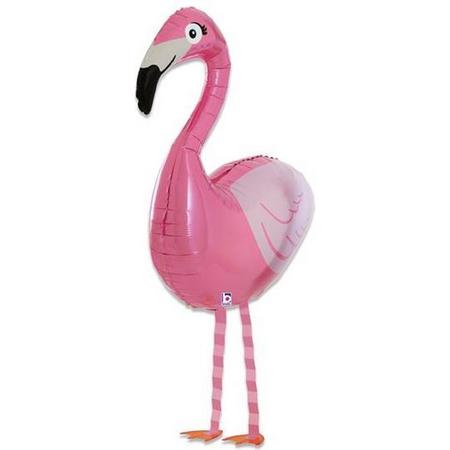 Folieballon friends flamingo (99cm)