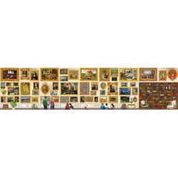 Grafika - Reis rond de kunst (kunst puzzel, 54.000 stukjes, 864 x 204 cm)