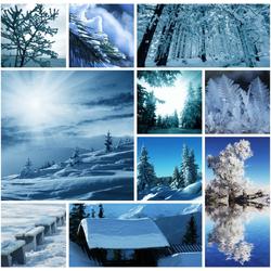 Grafika Puzzel Winter Collage  - 1000 Stukjes