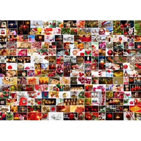 Legpuzzel - 1000 stukjes - Collage Kerstmis - Grafika puzzel