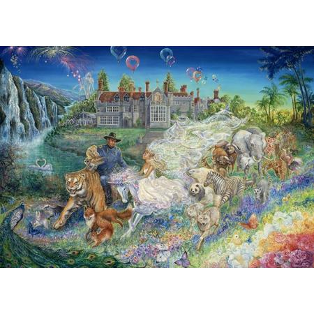 Legpuzzel - 1000 stukjes -Fantasy Wedding,  Josephine Wall - Grafika puzzel