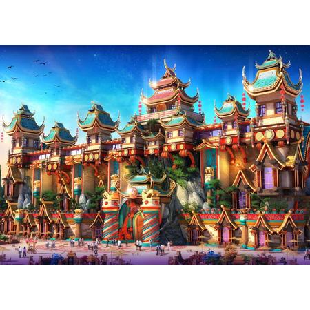 Legpuzzel - 2000 stukjes - Fairyland China  - Grafika puzzel