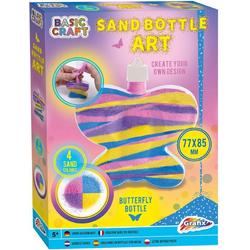  kunst Vlinder - Bottle art -   kunstenaar -   kunst - Sand art -  