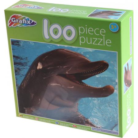 Grafix Legpuzzel Dolfijn 100 Stukjes