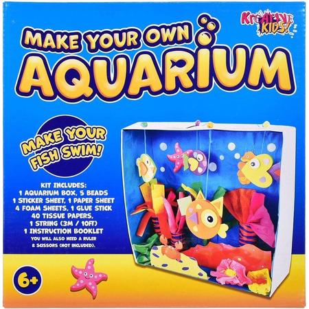 Maak je eigen Aquarium - knutselpakket voor kinderen