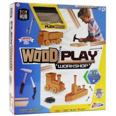 Speel met hout! - 3 verschillende modellen