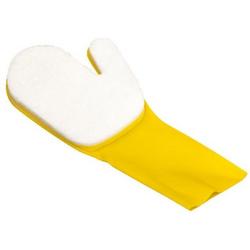   Handschoenen voor reinigen waterlijn geel