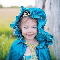 Great Pretenders - Royalty Cape Turquoise (6-8 jaar)