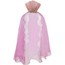 Roze zeemeermin cape voor meisjes - Verkleedattribuut