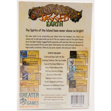 Spirit Island: Jagged Earth – Premium Foil Spirit Panels