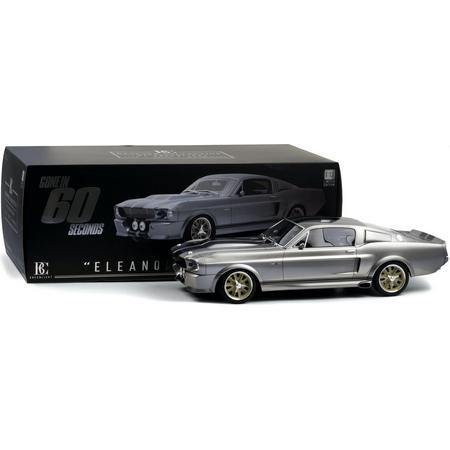 GREENLIGHT COLLECTIBLES Ford MUSTANG ELEANOR 1967 GONE IN 60 SECONDS (2000) BESPOKE RESIN COLLECTION schaalmodel 1:12