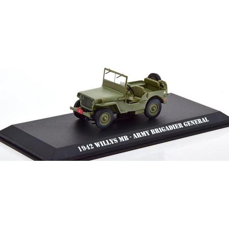 Willys Jeep 1952 M38 A1 ( TV Serie M.A.S.H ) Groen 1-43 Greenlight Collectibles