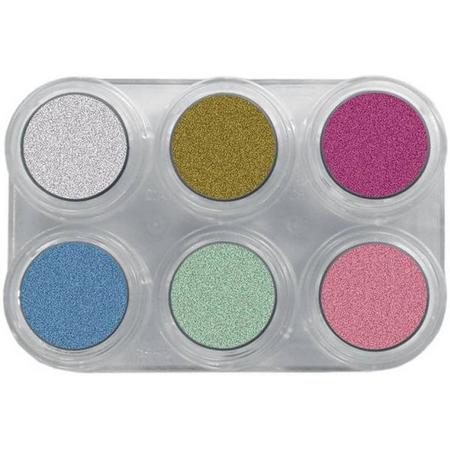 grimas pearl water make up palette 6