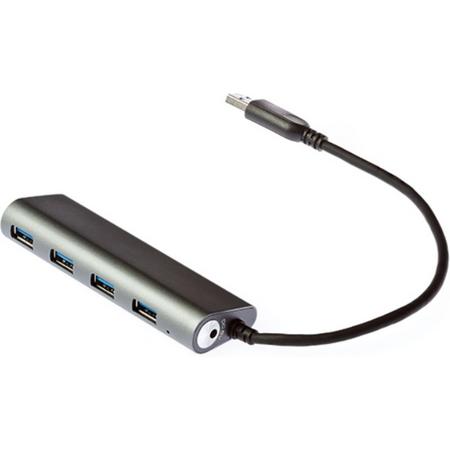 Grixx Optimum 4-poorts USB hub - USB3.0 - 0,20 meter