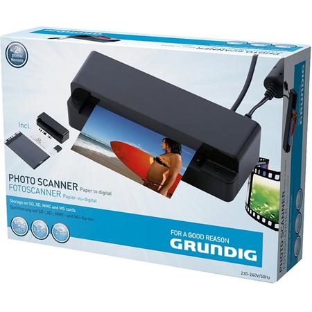 Grundig - USB fotoscanner - SD, xD, MMC en MS memorycards - Van papier naar digitaal