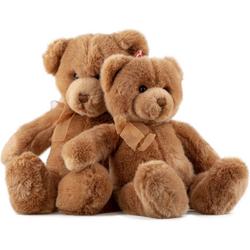 Pluchen beren - set van 2 stuks -  40 en 50 cm - kleur bruin - Gund - Superzacht en hoge kwaliteit - knuffelbeer