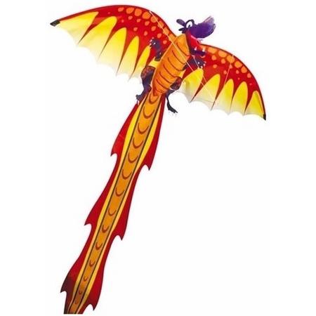 3D draken vlieger gekleurd