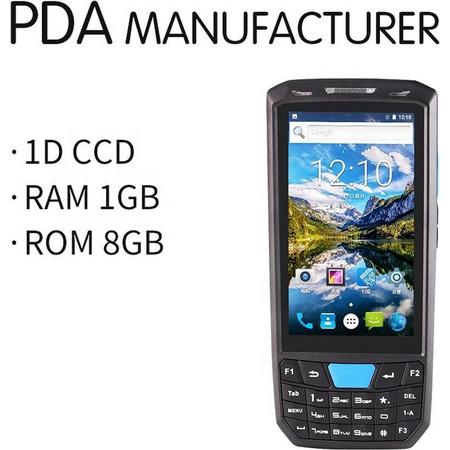 Barcode Scanner - Android 8.1 - 4G - Smartphone Handheld - PDA 2D qr - mobile Data Terminal - ZONDER NFC functie en base charger