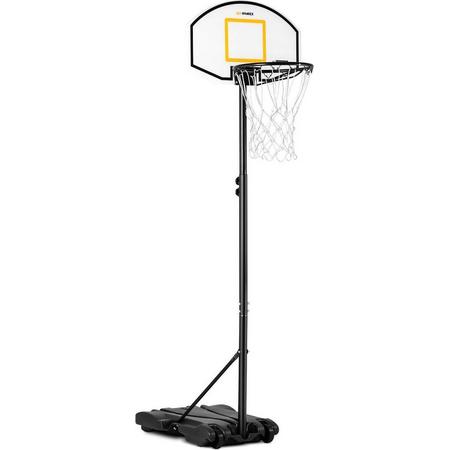 Gymrex Basketbalpaal - in hoogte verstelbaar - 178 tot 205 cm