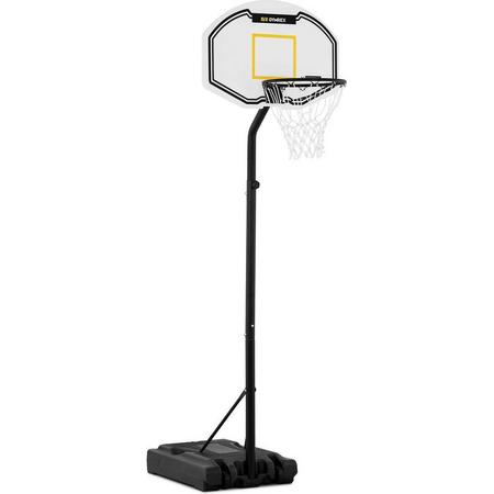 Gymrex Basketbalpaal - in hoogte verstelbaar - 190 tot 260 cm