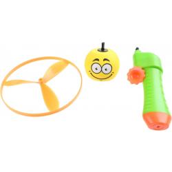   Lanceerspeelgoed Spin Ball Met Oranje Propeller