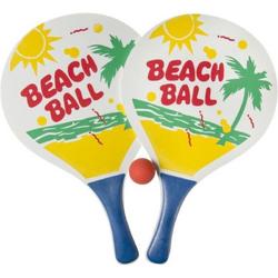 Tennisracket - beachball racket Set van 2 - Inclusief bal - Speelgoed - Tennis - Badminton - Beach ball - Beach - Zomer line - LIMITED EDITION