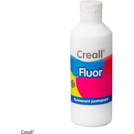Creall fluor 6 x 250 ml blacklight wit