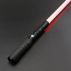 Premium Lightsaber - Geschikt Voor Star Wars Kostuum - Smooth Swing - Lichtzwaard - RGB 11 Kleuren en Geluidseffecten - Inclusief Ebook - 110 CM - Zwart
