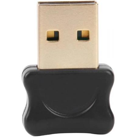 Bluetooth CSR 5.0 Dongle - Mini Bluetooth 5.0 USB Adapter – Dongle - Bluetooth adapter - draadloze dongle - verbind meerdere bluetooth apparaten – Kleur: Zwart