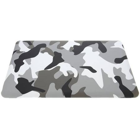 Grijze camouflage Hardshell / Laptopcover / Hoes voor de Macbook Pro Retina 15,4 inch