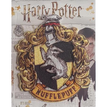Harry Potter  Hufflepuff Strijkapplicatie HKM texill strijkapplicatie 37708