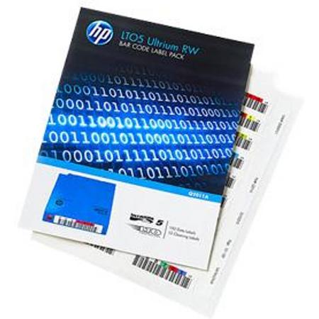 HP LTO5 Ultr RW Barcode Label Pack 100 s