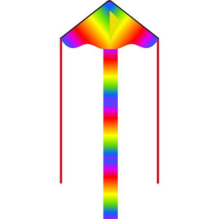 HQ Eco Line Simple Flyer Radiant Rainbow 85cm
