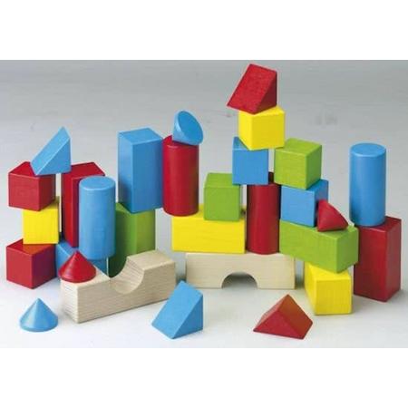Blokken - Gekleurde blokken (30 blokken)