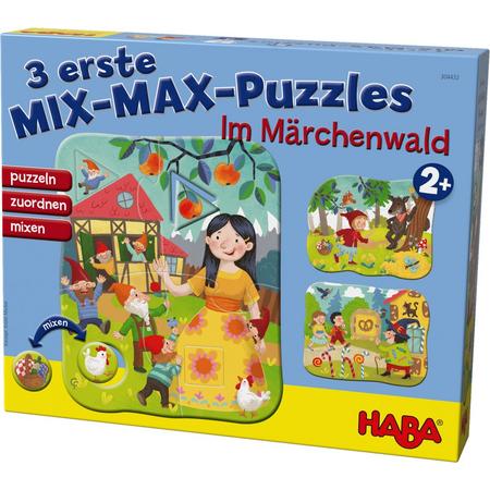 HABA 3 eerste mix-max-puzzels - In het sprookjesbos