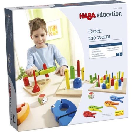 Haba Education Kinderspel Catch The Worm