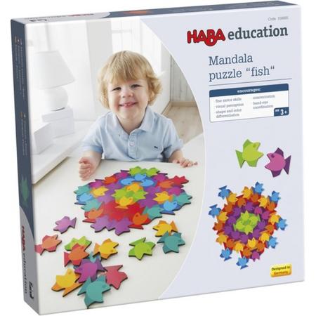 Haba Education Kinderspel Mandala Puzzel Fish