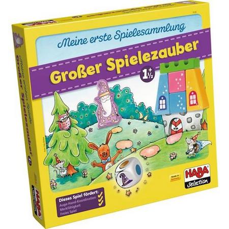 Haba Selection - Spel - Mijn eerste spelletjesverzameling - Toverland (Nederlands) = Duits 7131 - Frans 7148