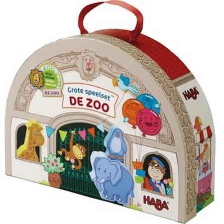 Mijn eerste speelset - De zoo - Grote speelset In de dierentuin (Nederlands) = Frans - Duits 7633