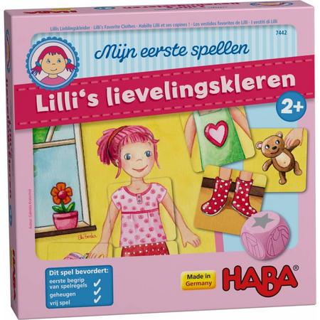 Spel - Mijn eerste spel - Lillis lievelingskleren (Nederlands) = Duits 7129 - Frans 7443