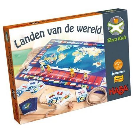 Spel - Terra Kids - Landen van de Wereld (Duitse verpakking met Nederlandse handleiding)