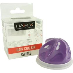 HairFX London Hair ChalkIn Swirls Haarkrijt kleur styling wasbaar Halal 5g - Purple Passion