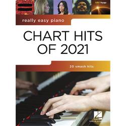 Hal Leonard Really Easy Piano: Chart Hits 2021 - Diverse songbooks