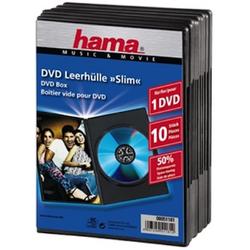 Hama 04751181 Dvd Slimline Doos - 10 stuks / Zwart