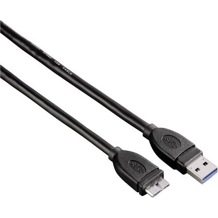 Hama 39054507 USB-kabel 1,8 m 3.2 Gen 1 (3.1 Gen 1) USB A Micro-USB B Zwart