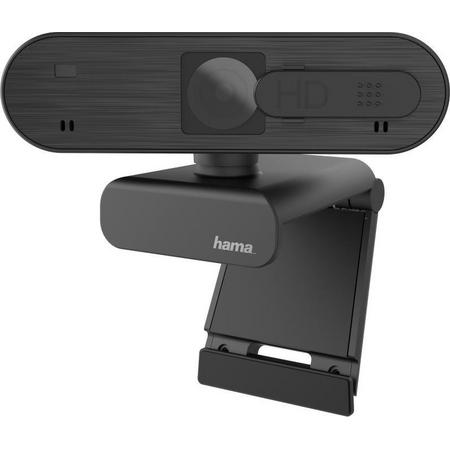 Hama C-600 Pro Full HD-webcam 1920 x 1080 pix Klemhouder