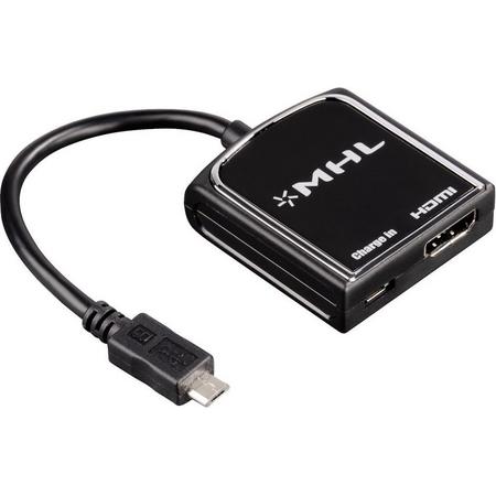 Hama MHL-adapter (Mobile High-Definition Link)