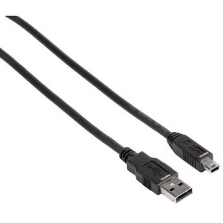 Hama Navi 2.0 Usb-kabel  A-Mini B 1.8 - Zwart